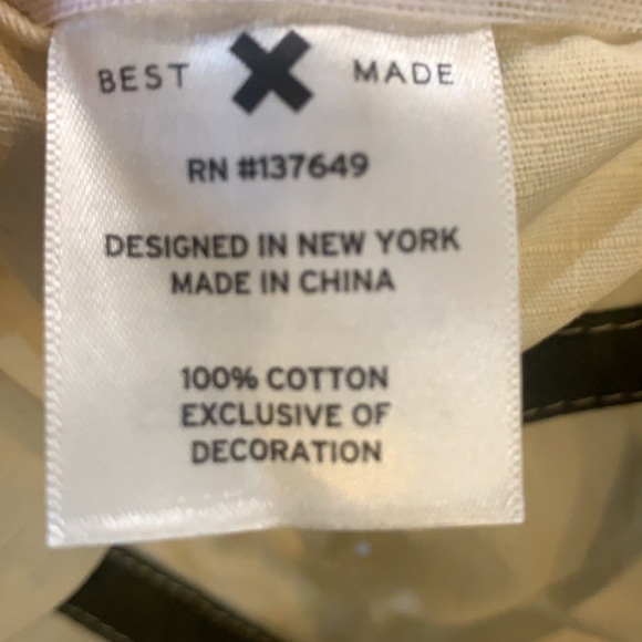 BEST MADE CO, Ripstop BallCap, Hat, Cap, Natural Tan - Picture 7 of 7